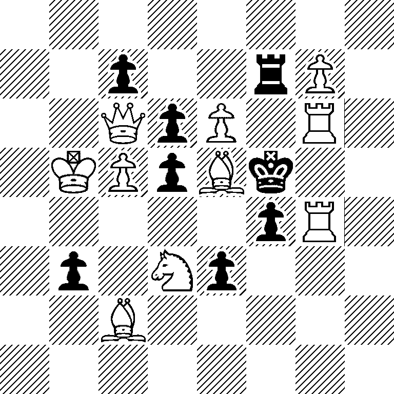 8/2p2rP1/2QpP1R1/1KPpBk2/5pR1/1p1Np3/2B5/8