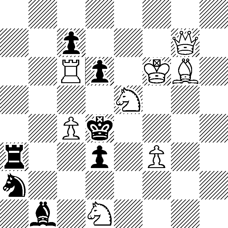 8/2p3Q1/2Rp1KB1/4N3/2Pk4/r2p1P2/n7/1b1N4