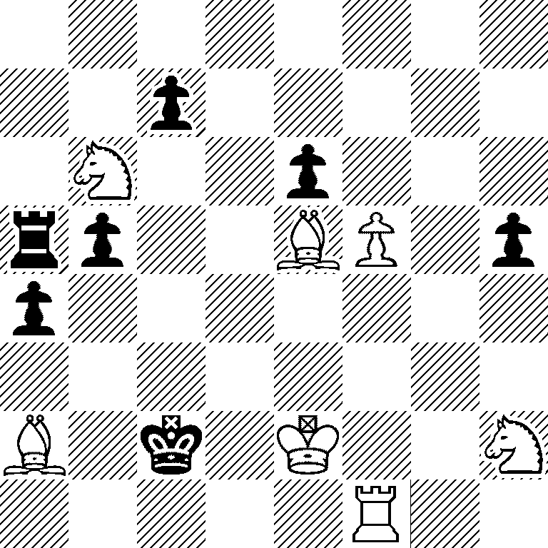 8/2p5/1N2p3/rp2BP1p/p7/8/B1k1K2N/5R2