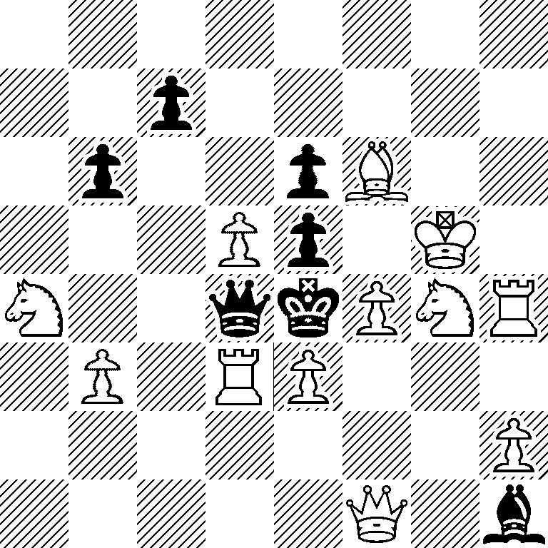 8/2p5/1p2pB2/3Pp1K1/N2qkPNR/1P1RP3/7P/5Q1b