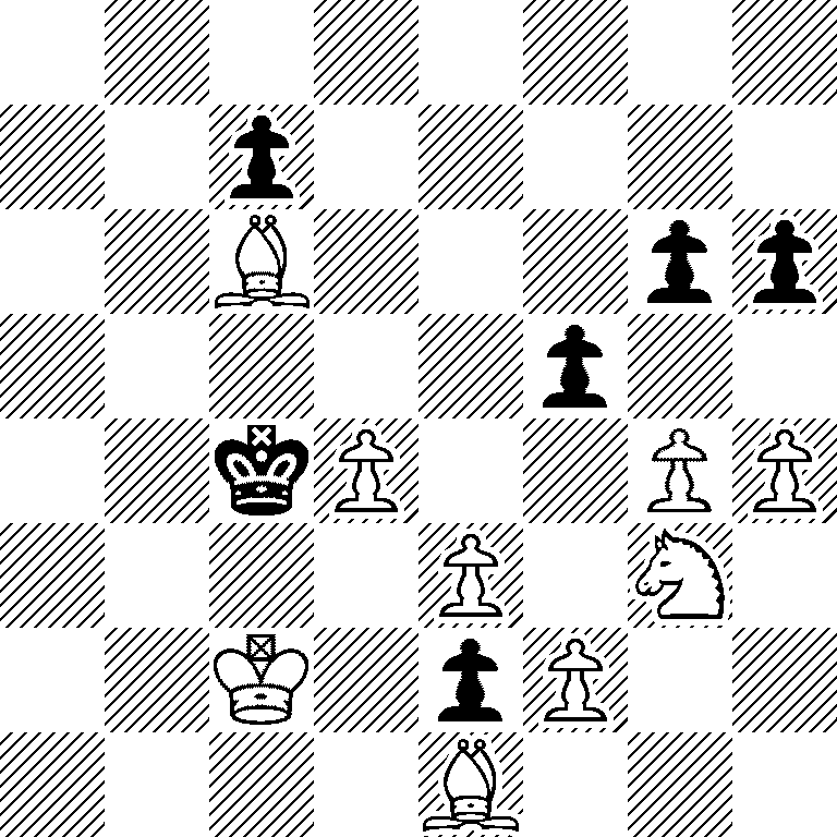 8/2p5/2B3pp/5p2/2kP2PP/4P1N1/2K1pP2/4B3