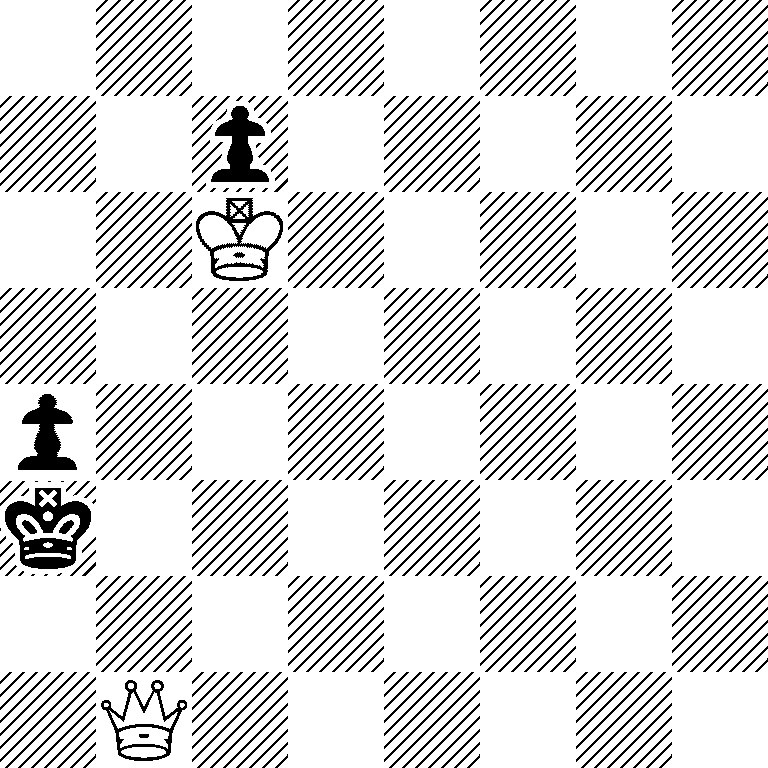 8/2p5/2K5/8/p7/k7/8/1Q6