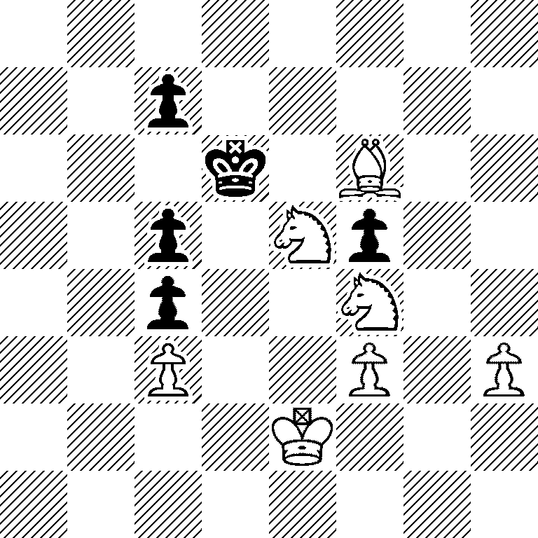 8/2p5/3k1B2/2p1Sp2/2p2S2/2P2P1P/4K3/8