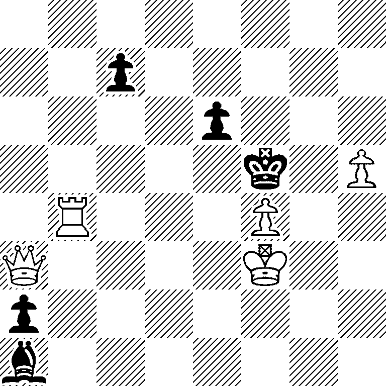 8/2p5/4p3/5k1P/1R3P2/Q4K2/p7/b7