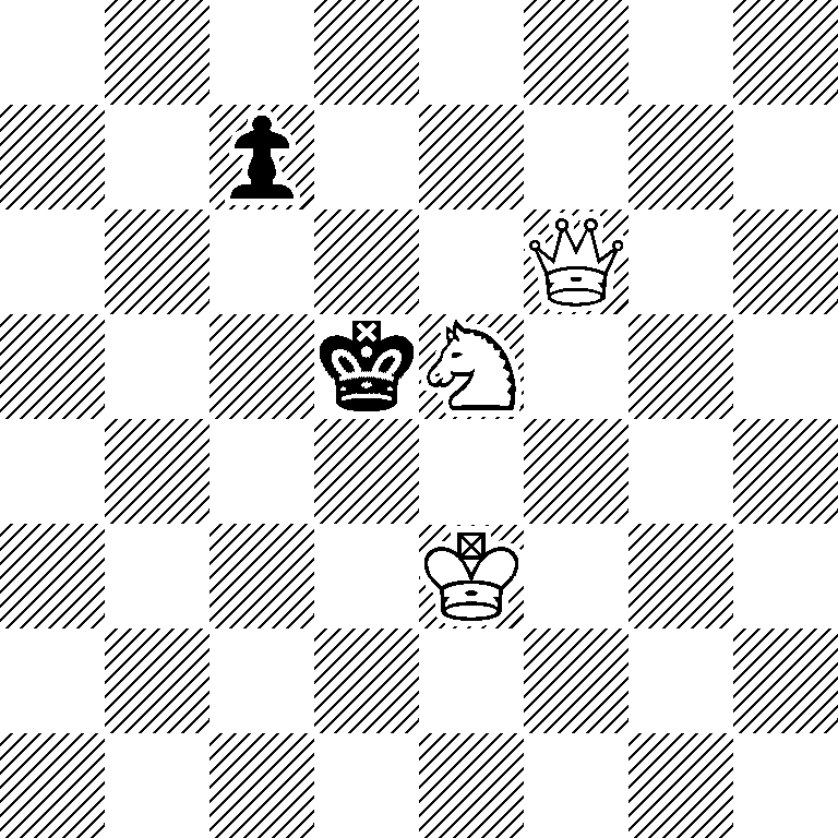 8/2p5/5Q2/3kN3/8/4K3/8/8