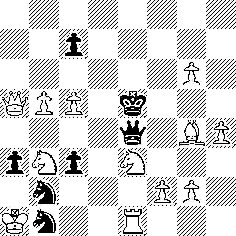 8/2p5/6P1/QPP1k3/4q1BP/pNp1N3/1n3PP1/Kn2R3