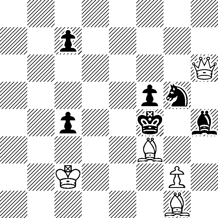 8/2p5/7Q/5pn1/2p2k1b/5B2/2K3P1/6B1
