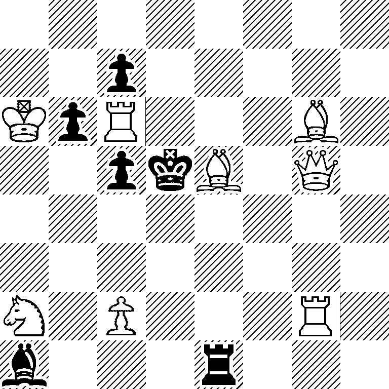 8/2p5/KpR3B1/2pkB1Q1/8/8/N1P3R1/b3r3