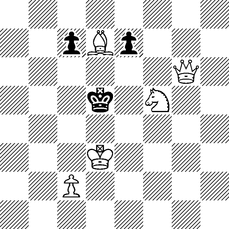 8/2pBp3/6Q1/3k1N2/8/3K4/2P5/8