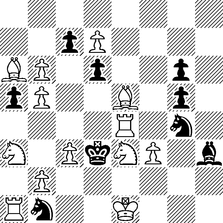 8/2pP4/BP1p2p1/pP2B1p1/4R1n1/N1PkNP1b/1P6/Rn2K3