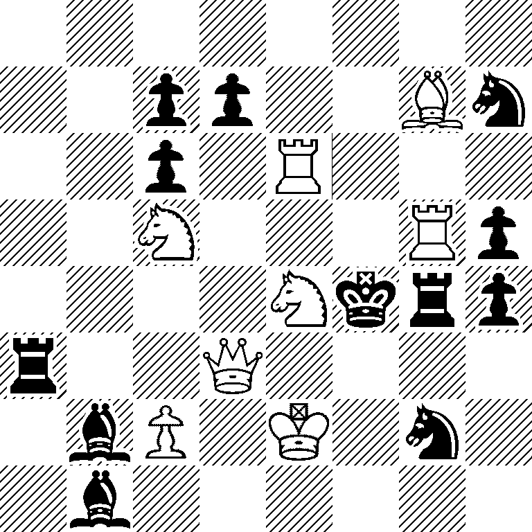 8/2pp2Bn/2p1R3/2N3Rp/4Nkrp/r2Q4/1bP1K1n1/1b6
