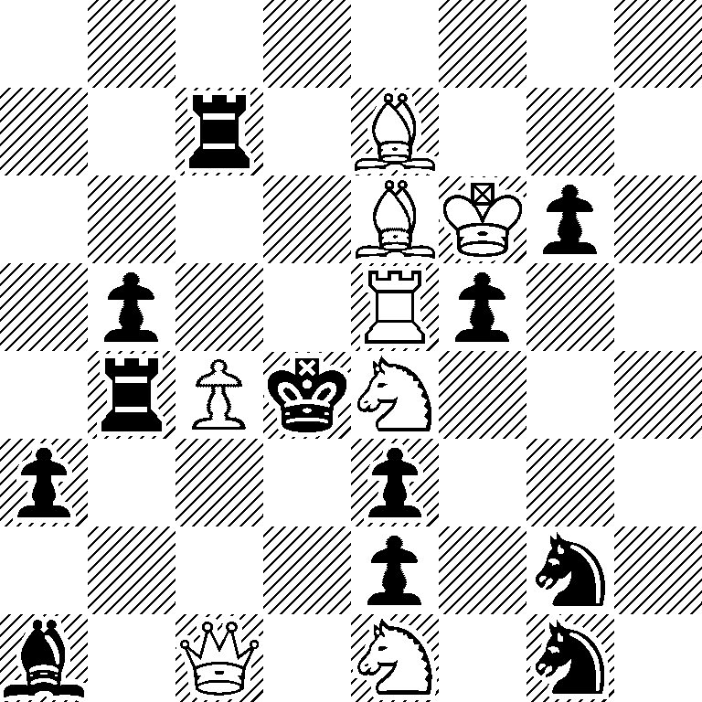 8/2r1B3/4BKp1/1p2Rp2/1rPkN3/p3p3/4p1n1/b1Q1N1n1