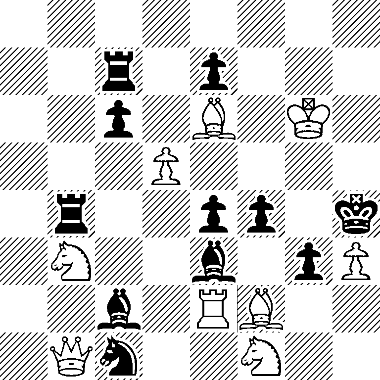 8/2r1p3/2p1B1K1/3P4/1r2pp1k/1N2b1pP/2b1RB2/1Qn2N2