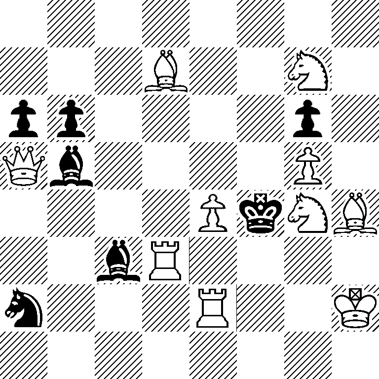 8/3B2N1/pp4p1/Qb4P1/4PkNB/2bR4/n3R2K/8