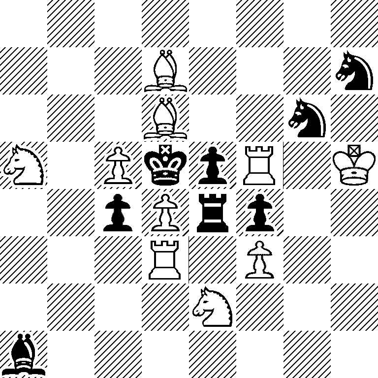 8/3B3n/3B2n1/N1PkpR1K/2pPrp2/3R1P2/4N3/b7