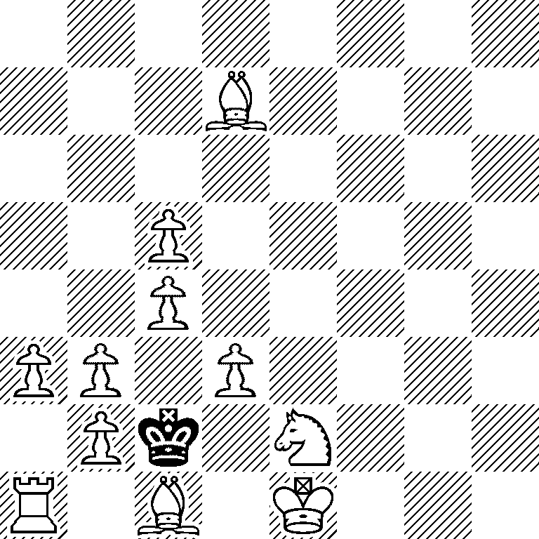 8/3B4/8/2P5/2P5/PP1P4/1Pk1N3/R1B1K3