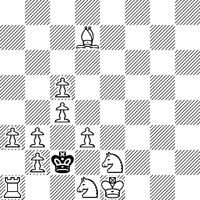 8/3B4/8/2P5/2P5/PP1P4/1Pk1N3/R2NK3