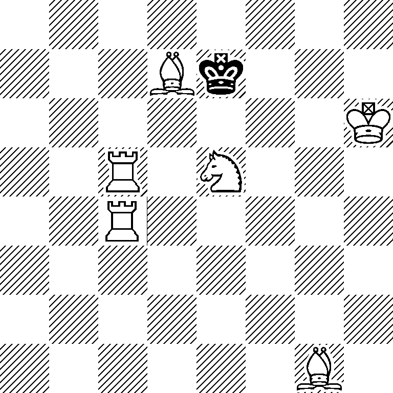 8/3Bk3/7K/2R1N3/2R5/8/8/6B1