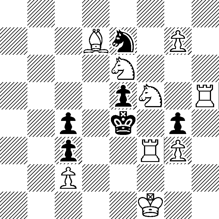 8/3Bn1P1/4N3/4pN1R/2p1k1p1/2p2RP1/2P5/5K2