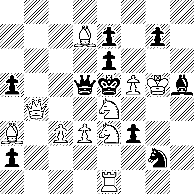 8/3Bp1p1/4p3/p2qkPKb/1Q2N3/B1PPNp2/p5n1/4R3