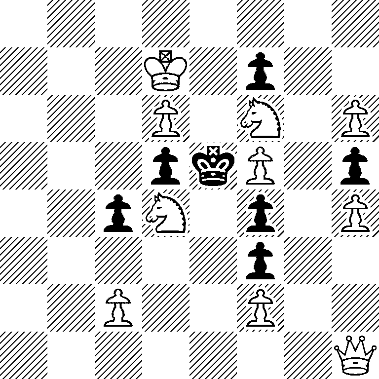 8/3K1p2/3P1N1P/3pkP1p/2pN1p1P/5p2/2P2P2/7Q