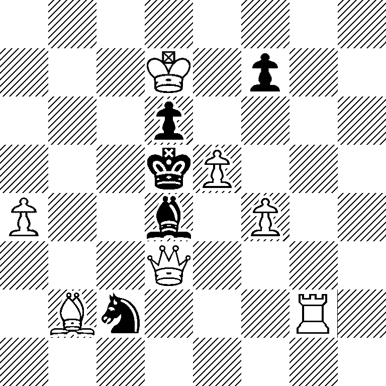 8/3K1p2/3p4/3kP3/P2b1P2/3Q4/1Bn3R1/8