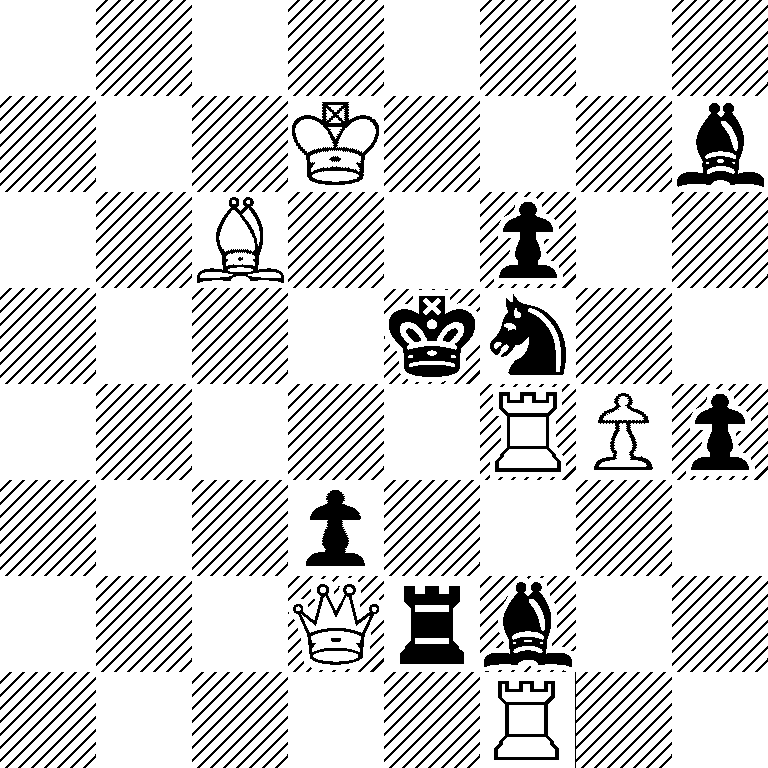 8/3K3b/2B2p2/4kn2/5RPp/3p4/3Qrb2/5R2