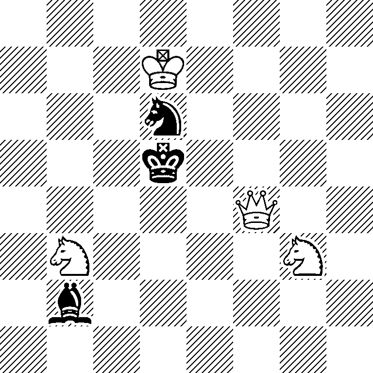 8/3K4/3n4/3k4/5Q2/1N4N1/1b6/8