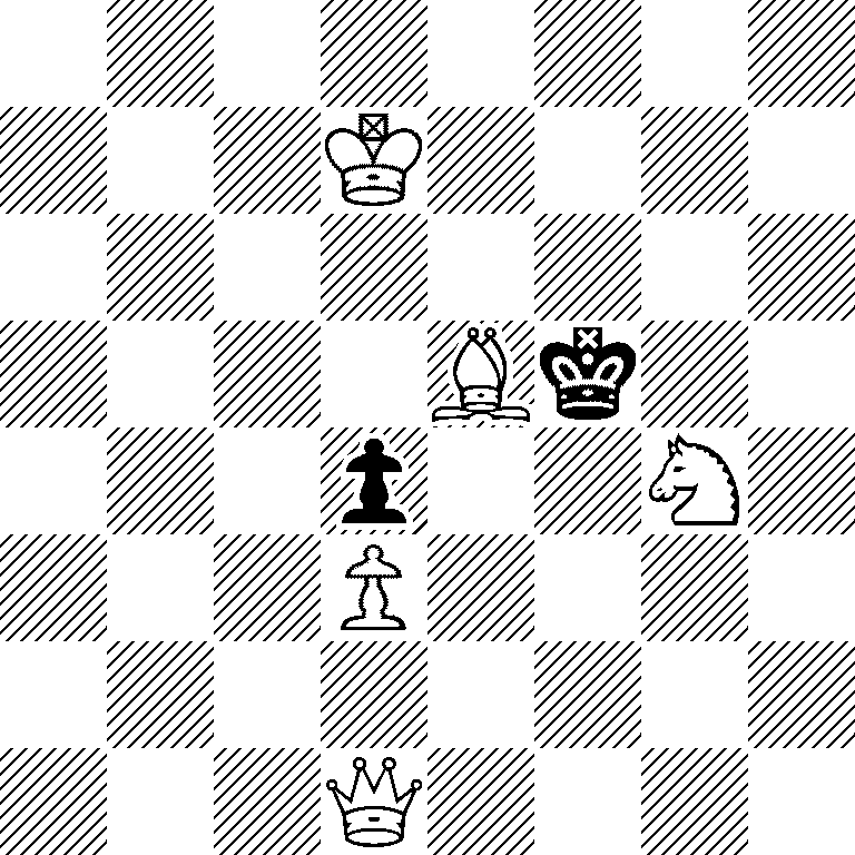 8/3K4/8/4Bk2/3p2N1/3P4/8/3Q4