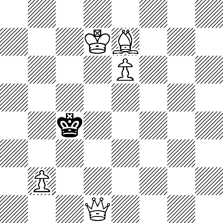 8/3KB3/4P3/8/2k5/8/1P6/3Q4