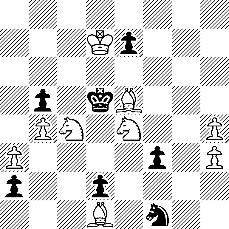 8/3Kp3/8/1p1kB3/1PN1N2P/P4p1P/p2p4/3B1n2