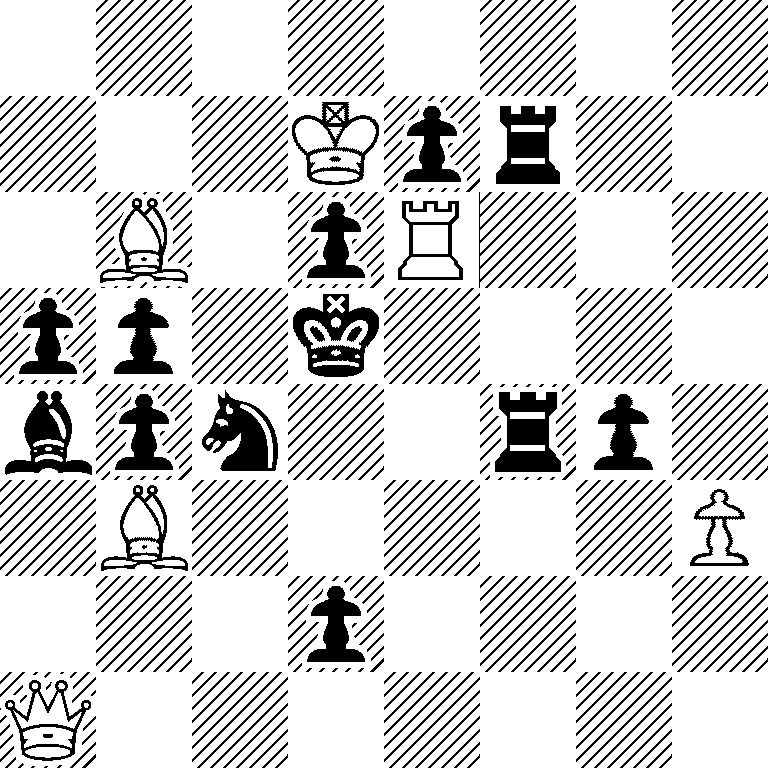 8/3Kpr2/1B1pR3/pp1k4/bpn2rp1/1B5P/3p4/Q7