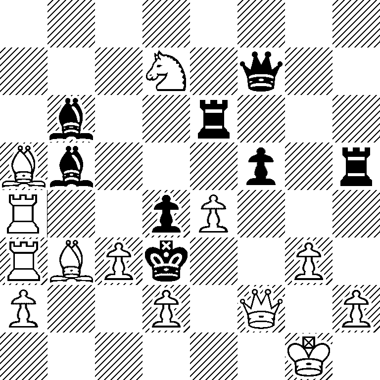 8/3N1q2/1b2r3/Bb3p1r/R2pP3/RBPk2P1/P2P1Q1P/6K1