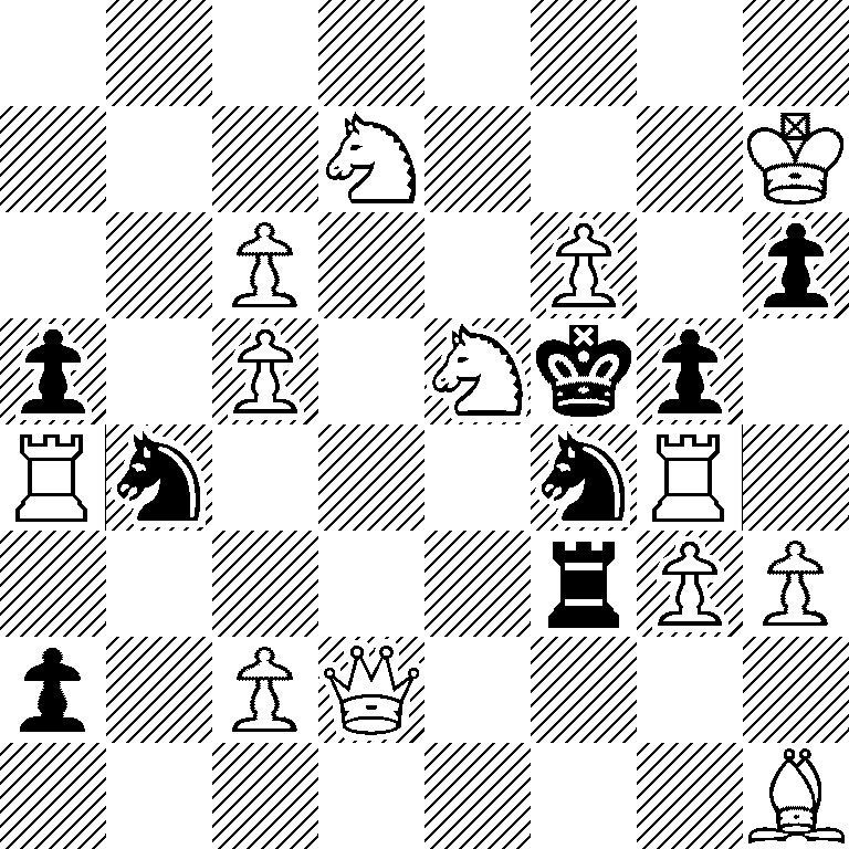 8/3N3K/2P2P1p/p1P1Nkp1/Rn3nR1/5rPP/p1PQ4/7B
