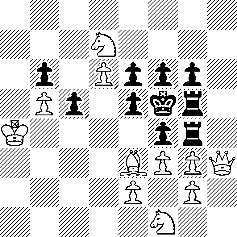 8/3N4/1p1Pppp1/1Pp1pkr1/K4pr1/4BPPQ/4P1P1/5N2