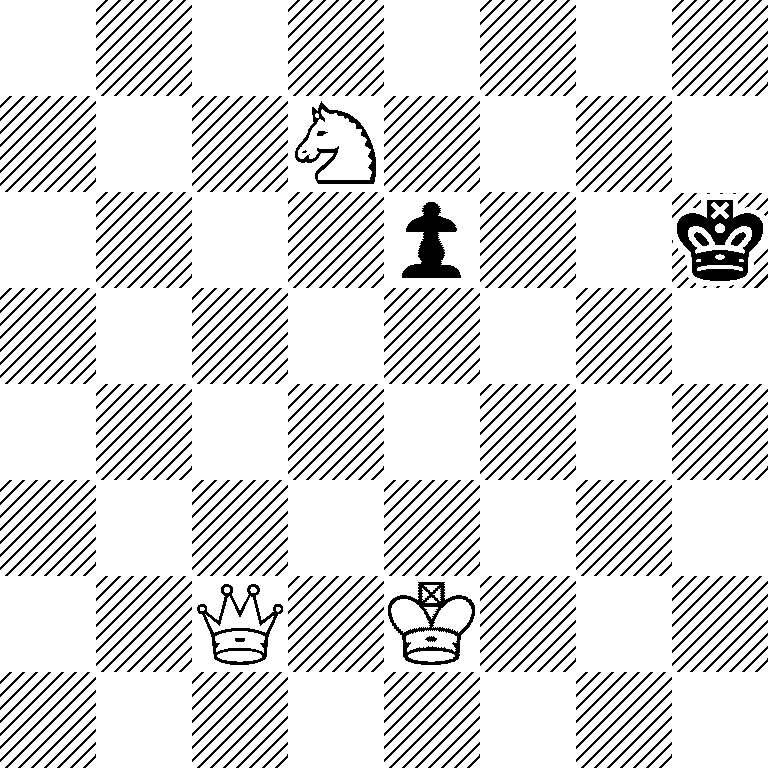 8/3N4/4p2k/8/8/8/2Q1K3/8