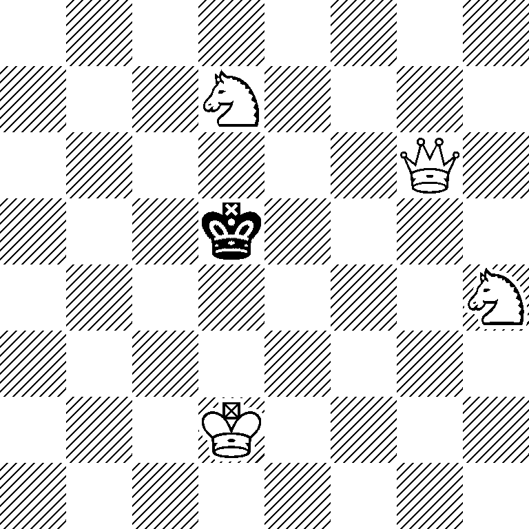 8/3N4/6Q1/3k4/7N/8/3K4/8