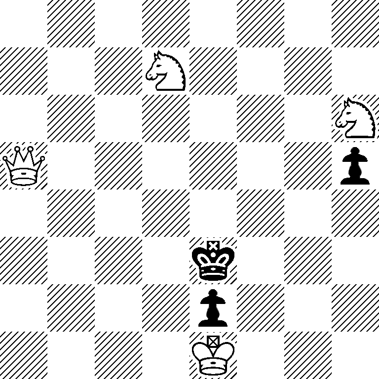 8/3N4/7N/Q6p/8/4k3/4p3/4K3