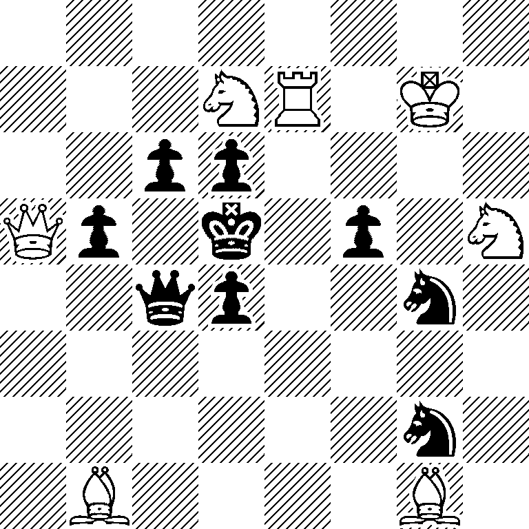8/3NR1K1/2pp4/Qp1k1p1N/2qp2n1/8/6n1/1B4B1