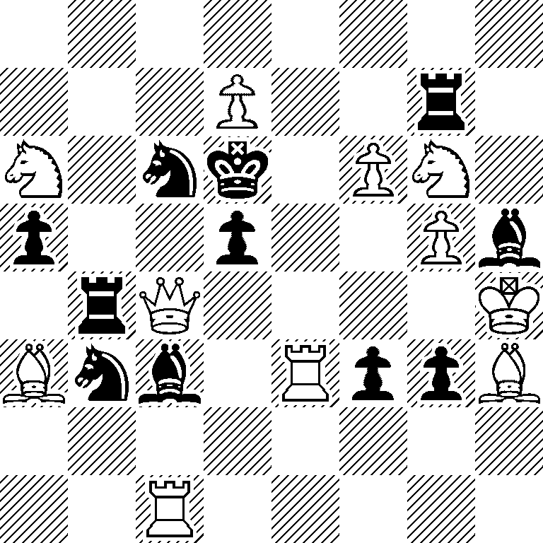 8/3P2r1/N1nk1PN1/p2p2Pb/1rQ4K/Bnb1RppB/8/2R5