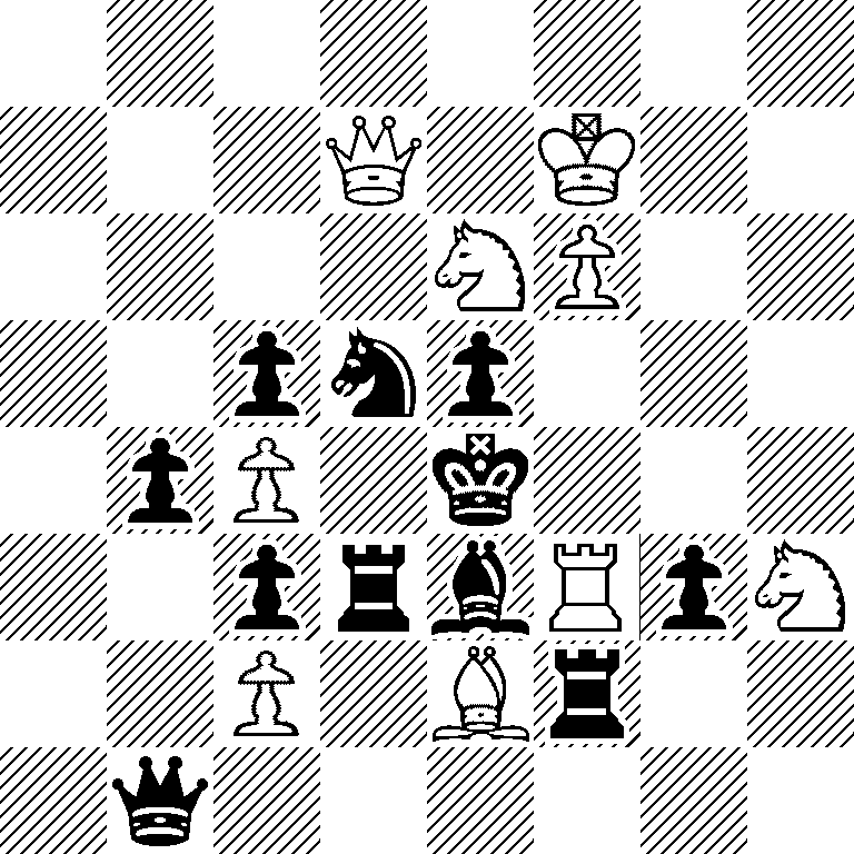 8/3Q1K2/4NP2/2pnp3/1pP1k3/2prbRpN/2P1Br2/1q6