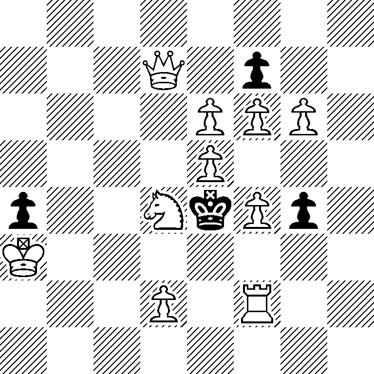 8/3Q1p2/4PPP1/4P3/p2NkPp1/K7/3P1R2/8