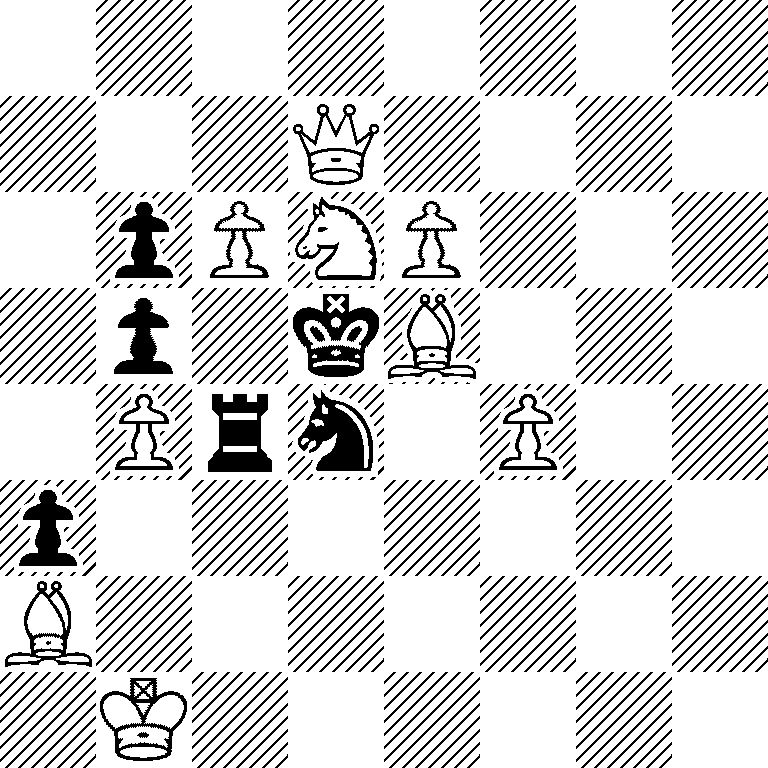 8/3Q4/1pPNP3/1p1kB3/1Prn1P2/p7/B7/1K6