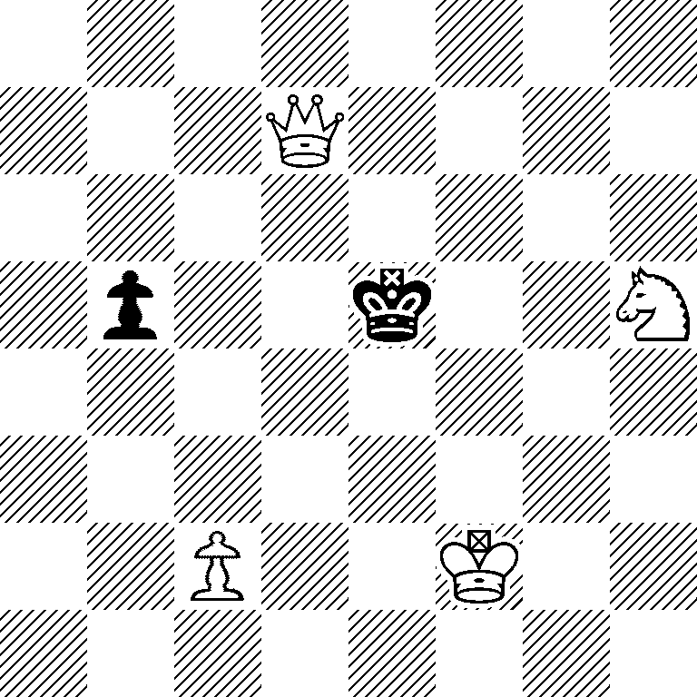 8/3Q4/8/1p2k2N/8/8/2P2K2/8