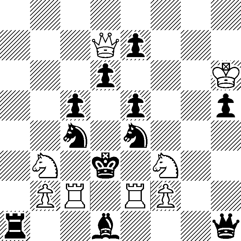 8/3Qp3/3p3K/2p1p2p/2n1n3/1N1k1N2/1PR1RP2/r2b3q
