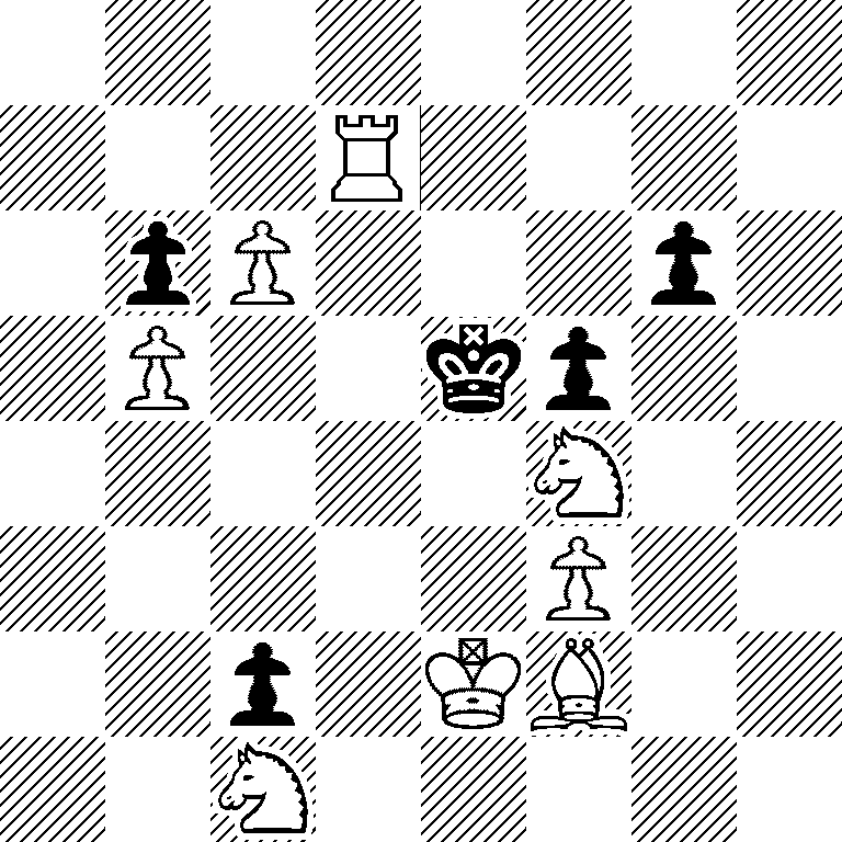 8/3R4/1pP3p1/1P2kp2/5N2/5P2/2p1KB2/2N5