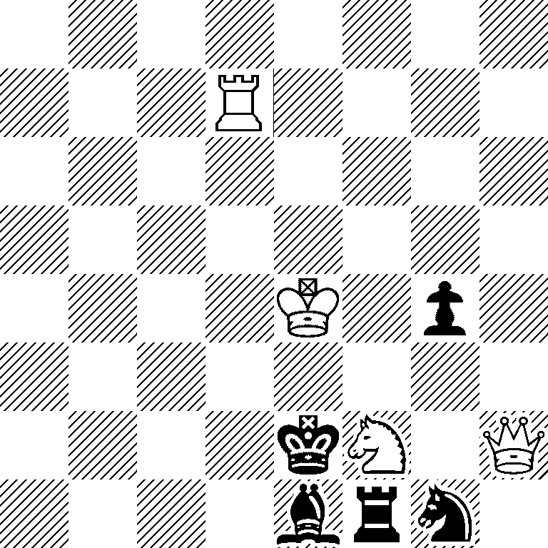 8/3R4/8/8/4K1p1/8/4kN1Q/4brn1