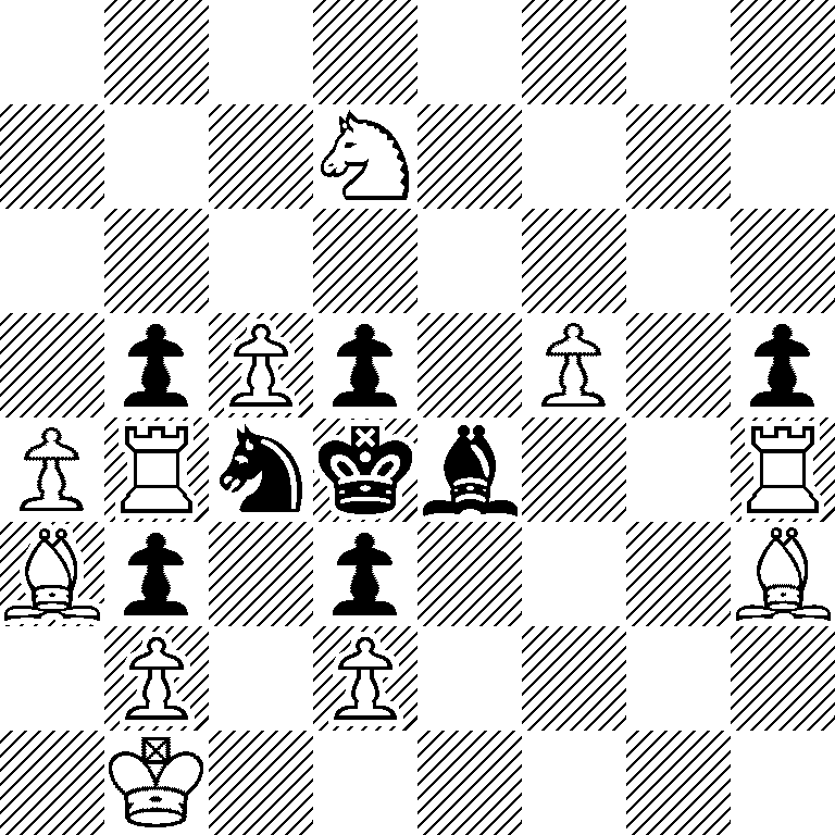 8/3S4/8/1pPp1P1p/PRskb2R/Bp1p3B/1P1P4/1K6