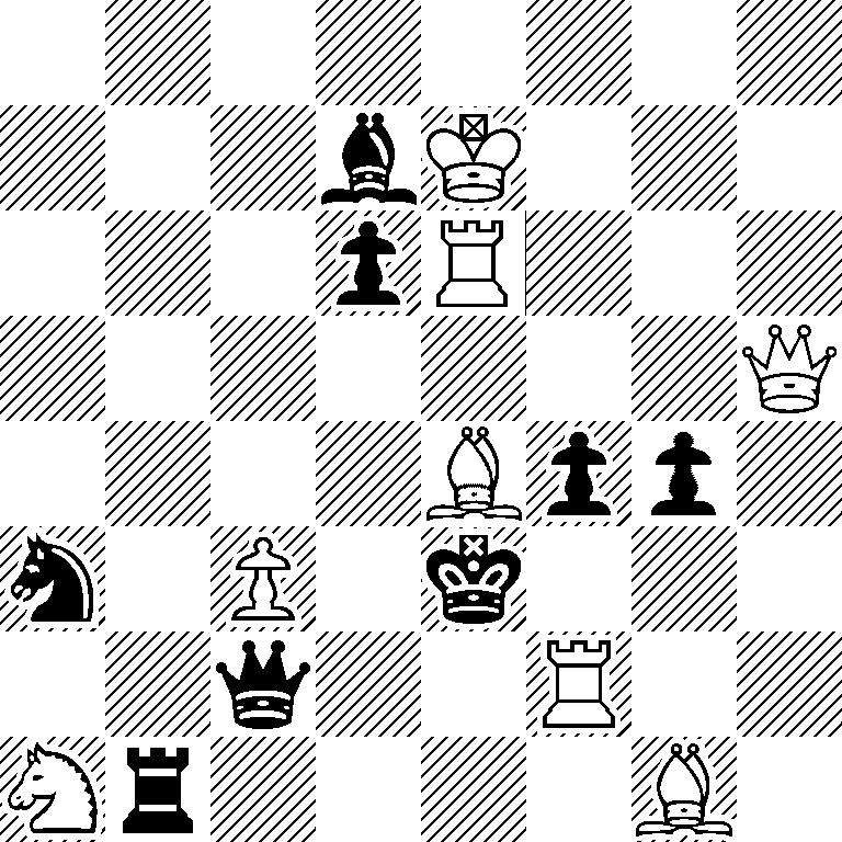8/3bK3/3pR3/7Q/4Bpp1/n1P1k3/2q2R2/Nr4B1
