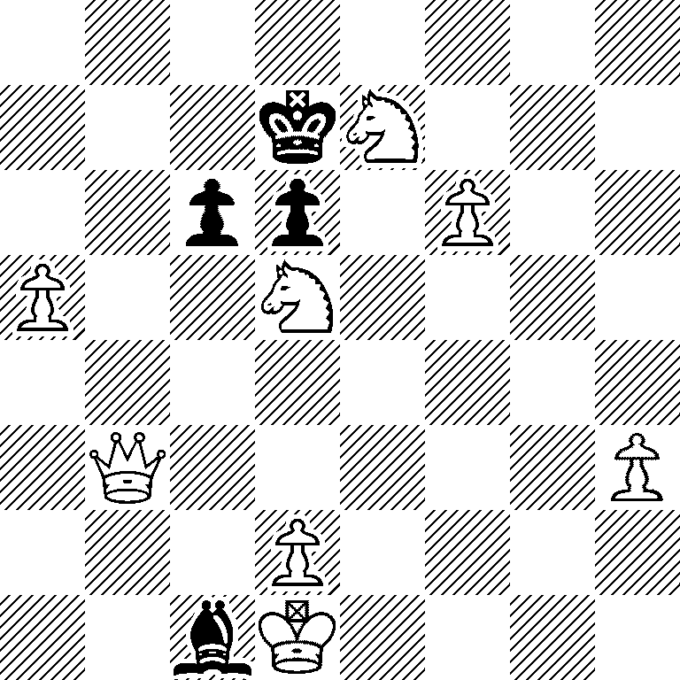 8/3kN3/2pp1P2/P2N4/8/1Q5P/3P4/2bK4